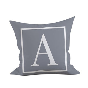 Alphabet Pillow Case
